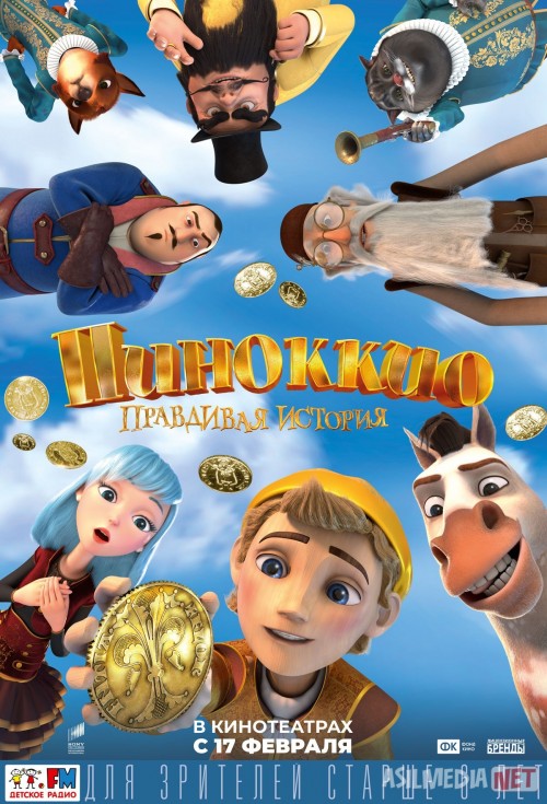 Pinokkio Rossiya multiki Multfilm Uzbek tilida 2021 O'zbekcha tarjima HD
